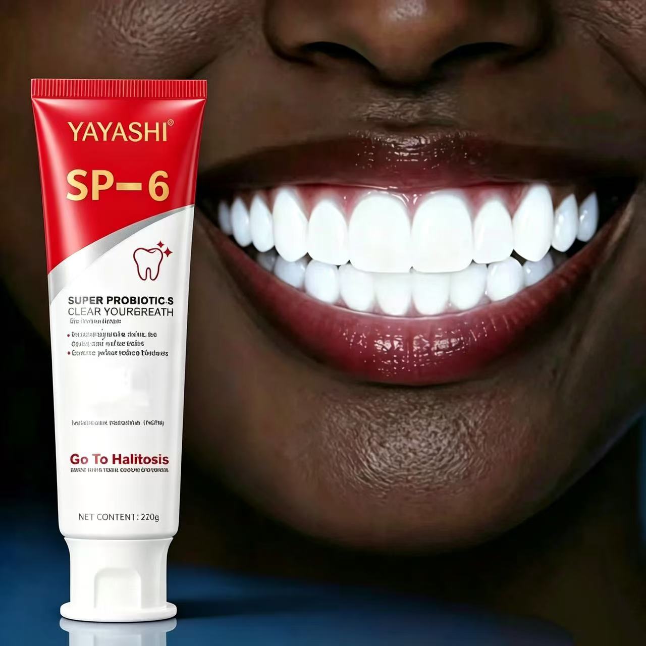 Teeth Whitening Toothpaste - Зубная паста Sp-6 Probiotic с мятой