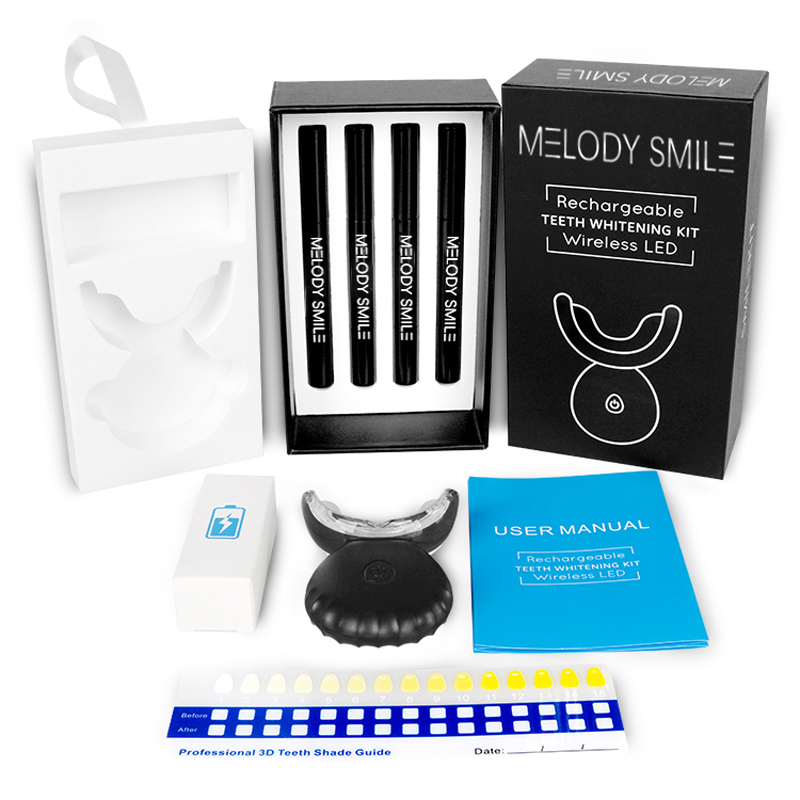 Teeth Whitening Logo - Беспроводной набор для отбеливания зубов с