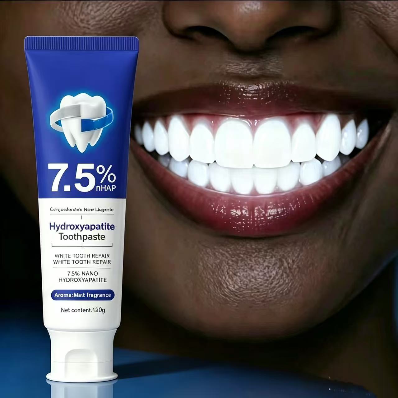 Teeth Whitening Toothpaste - Зубная паста с 7,5% нано-гидроксиапатитом для