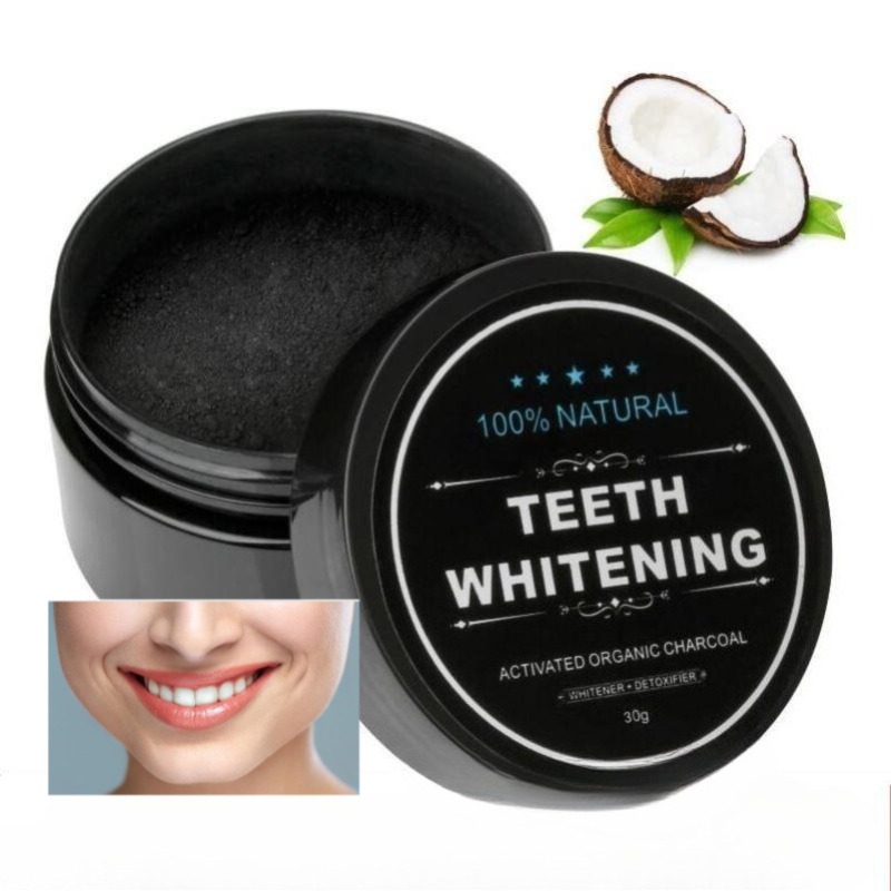 Teeth Whitening Charcoal Powder - 1 коробка порошка для отбеливания зубов