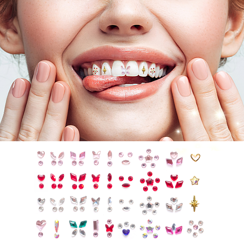Tooth Gem Kit - Стоматологические украшения, набор кристаллов и страз