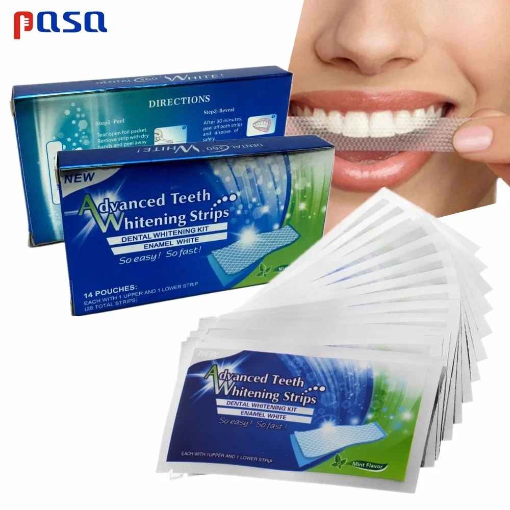 Teeth Whitening Effects - 14/28 шт. 3D полоски для отбеливания