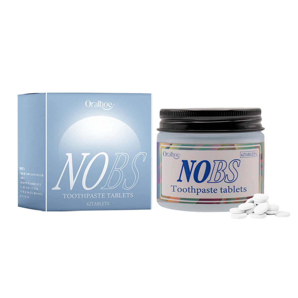 Teeth Whitening With Coconut Oil - Таблетки для зубной пасты NOBS —