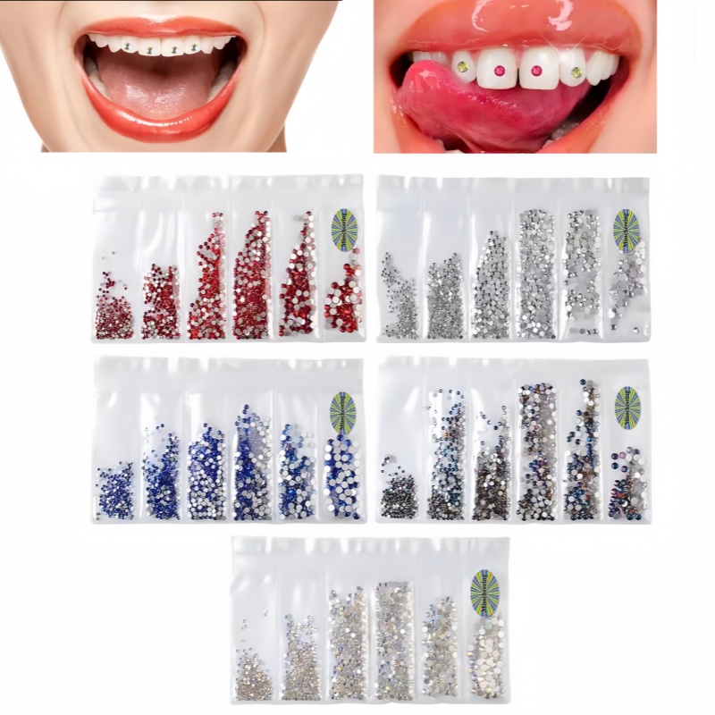 1 комплект украшений из драгоц – обзор и цена Tooth Gem Kit