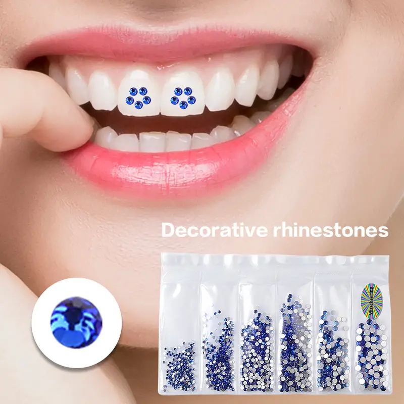 1 комплект украшений из драгоц – обзор и цена Tooth Gem Kit