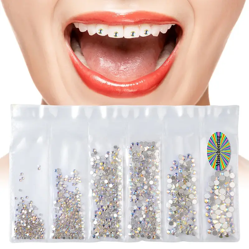1 комплект украшений из драгоц – обзор и цена Tooth Gem Kit