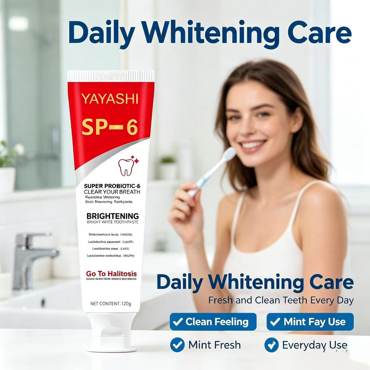 Зубная паста Sp-6 Probiotic с  – обзор и цена Teeth Whitening Toothpaste