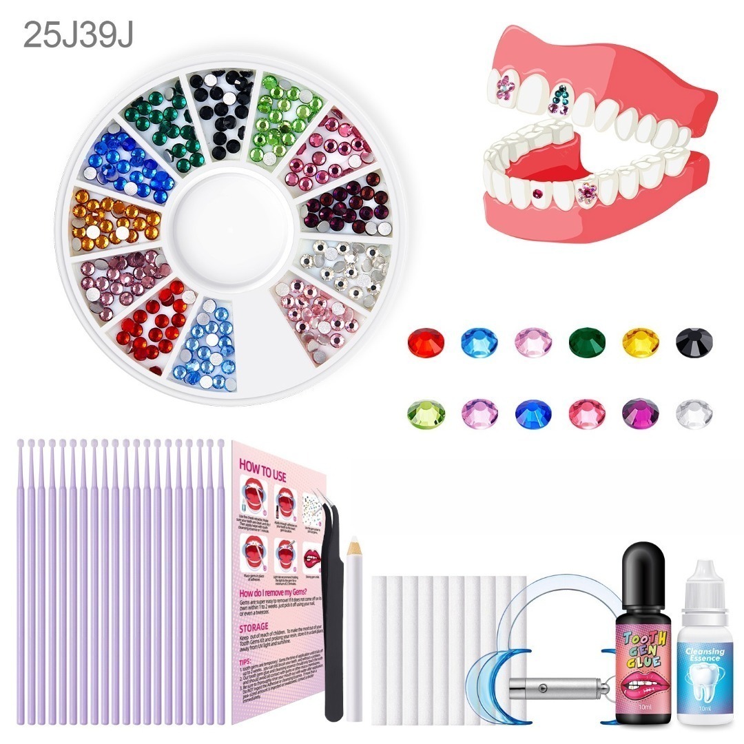 DIY комплект драгоценных камне – обзор и цена Tooth Gem Kit