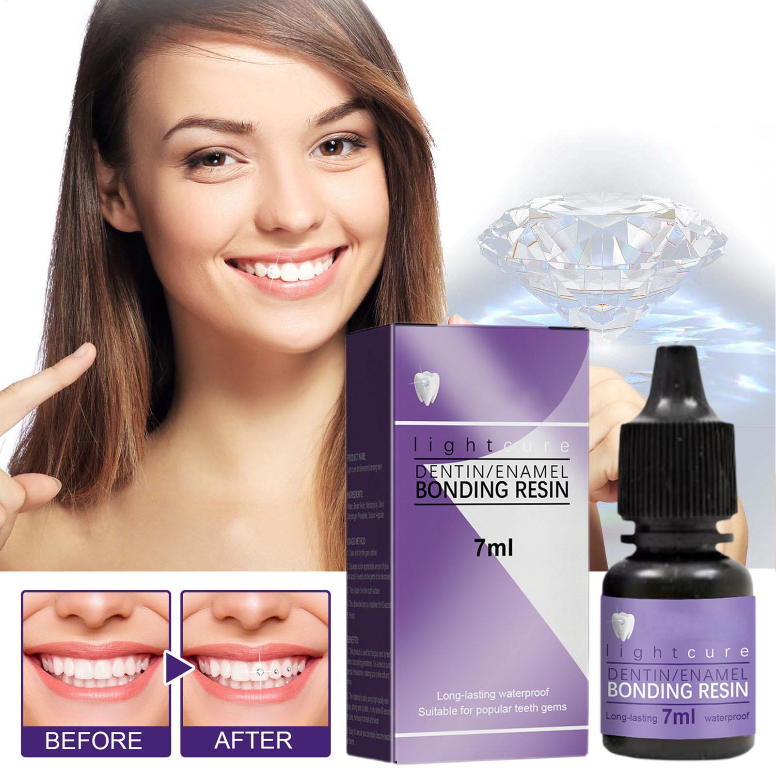 Клей для зубных украшений 7 мл – обзор и цена Tooth Gem Kit