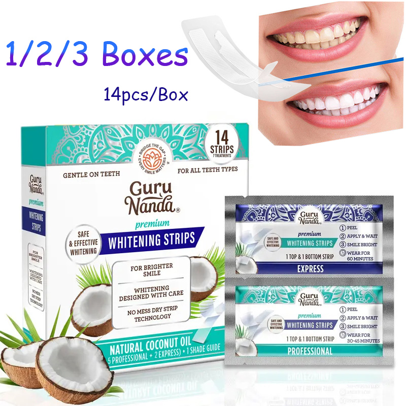 14 шт./упак. Отбеливающие поло – обзор и цена Teeth Whitening With Coconut Oil