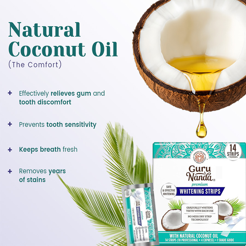 14 шт./упак. Отбеливающие поло – обзор и цена Teeth Whitening With Coconut Oil
