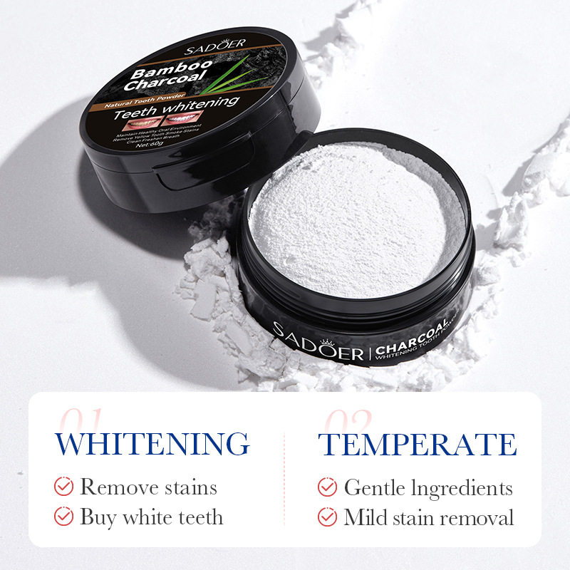 Бамбуковый уголь, активированн – обзор и цена Teeth Whitening Charcoal Powder