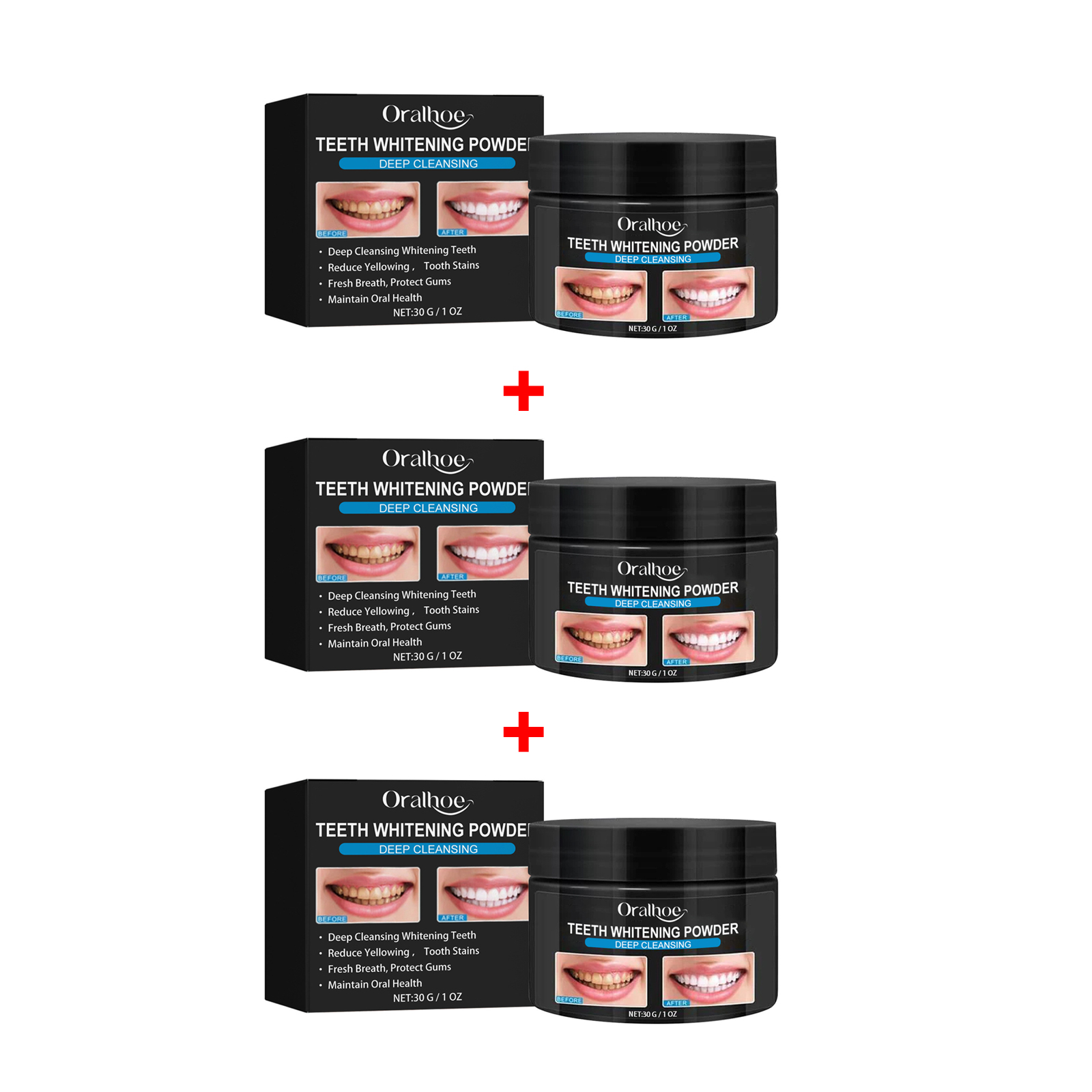 Угольный отбеливающий порошок  – обзор и цена Teeth Whitening Charcoal Powder