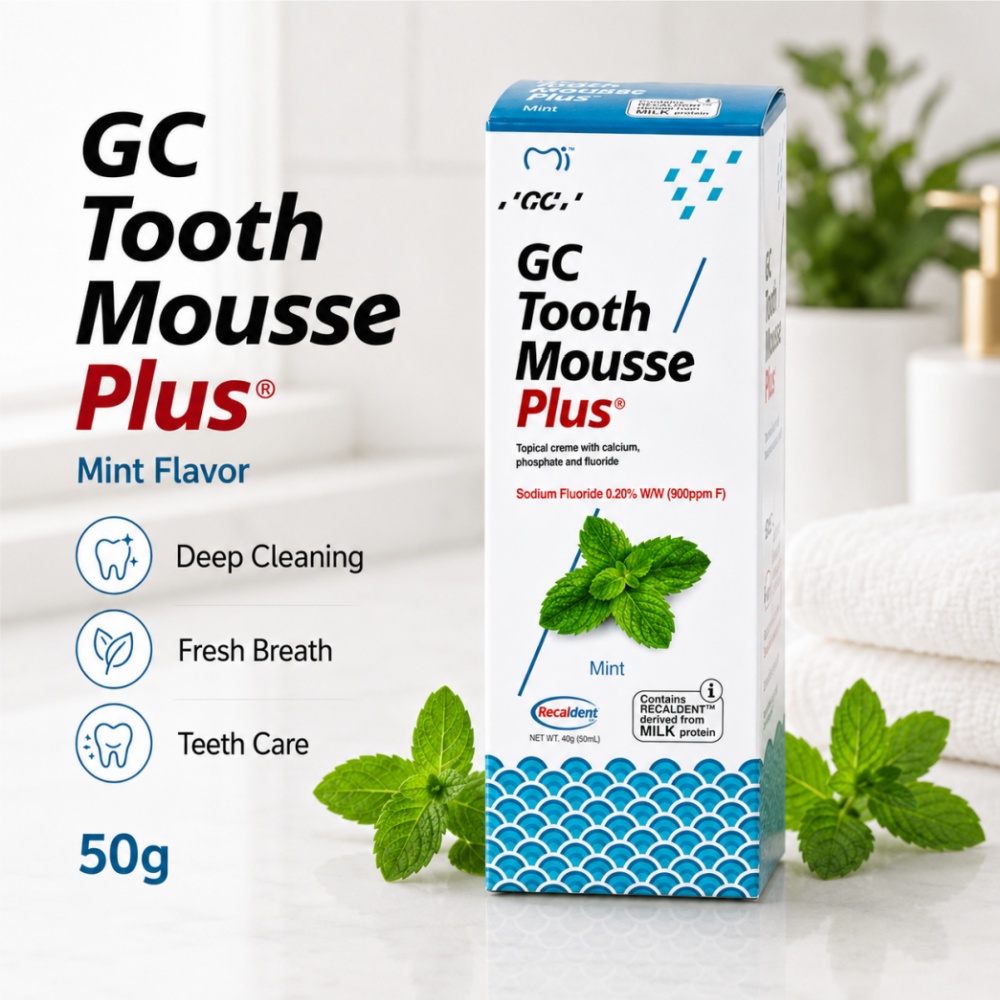 GCTooth Mousse Plus Мятно-клуб – обзор и цена Teeth Whitening Toothpaste