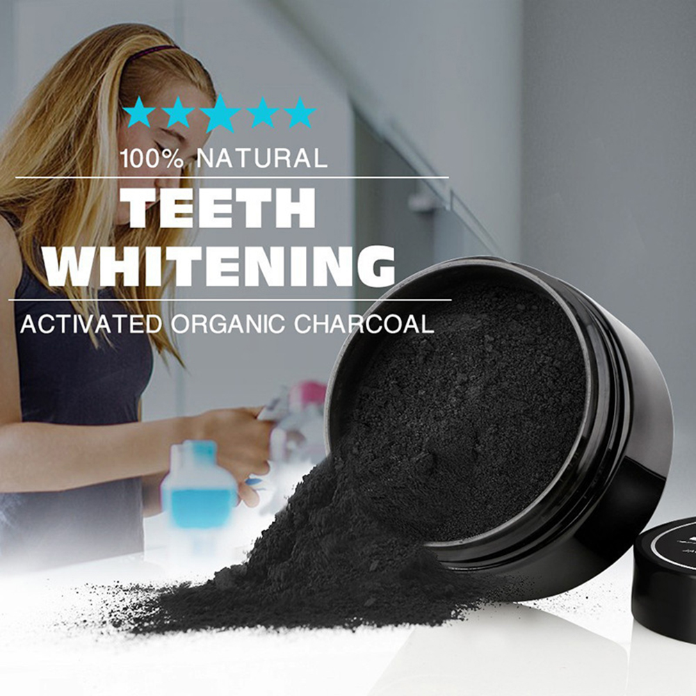 2 вида, отбеливающий порошок д – обзор и цена Teeth Whitening Charcoal Powder