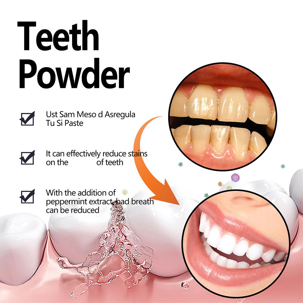 Порошок для отбеливания зубов, – обзор и цена Teeth Whitening Charcoal Powder