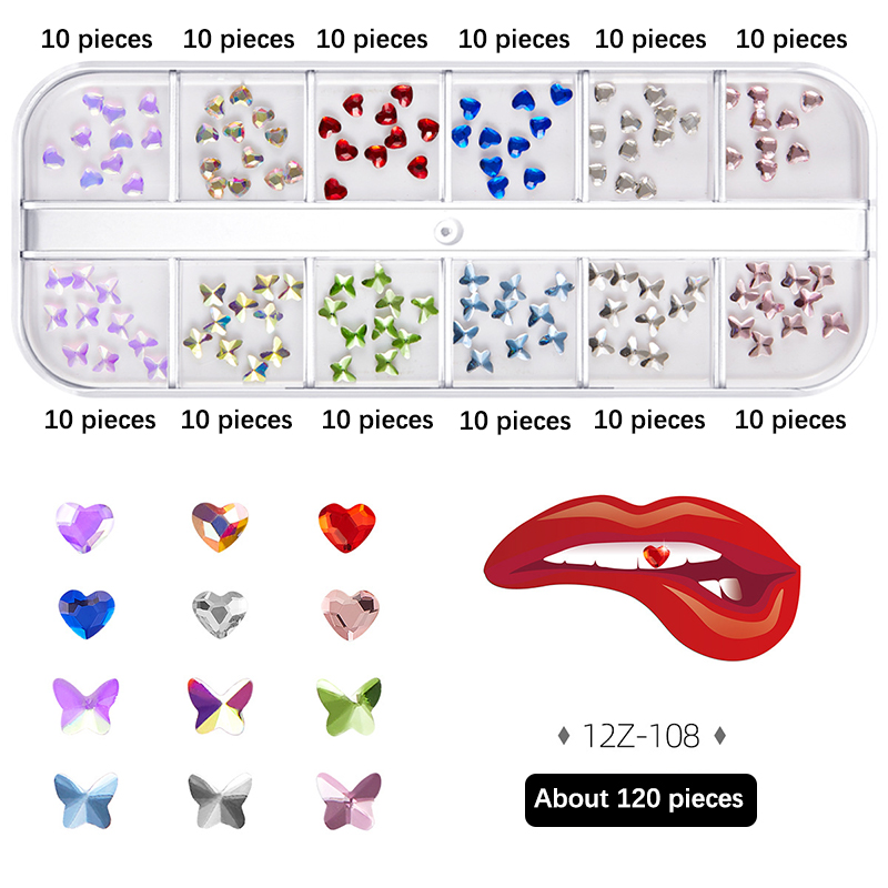 1 Набор, модные драгоценные ка – обзор и цена Tooth Gem Kit