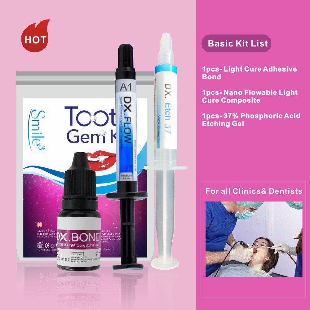Профессиональный набор для сам – обзор и цена Tooth Gem Kit