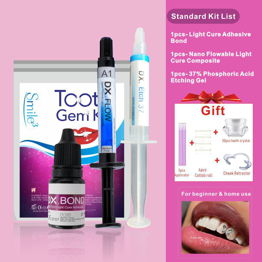 Профессиональный набор для сам – обзор и цена Tooth Gem Kit