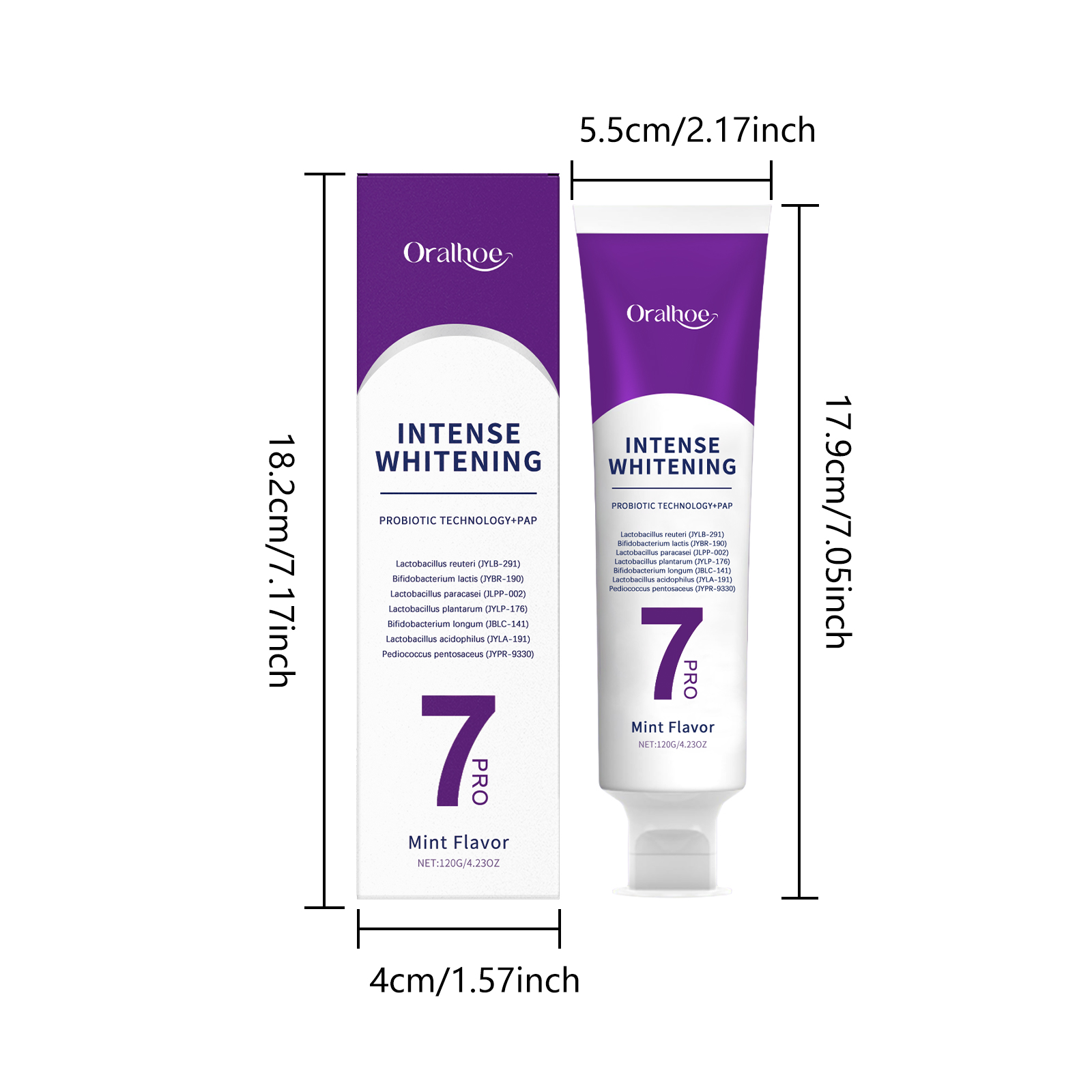 Зубная паста Oralhoe Brighten  – обзор и цена Teeth Whitening Toothpaste
