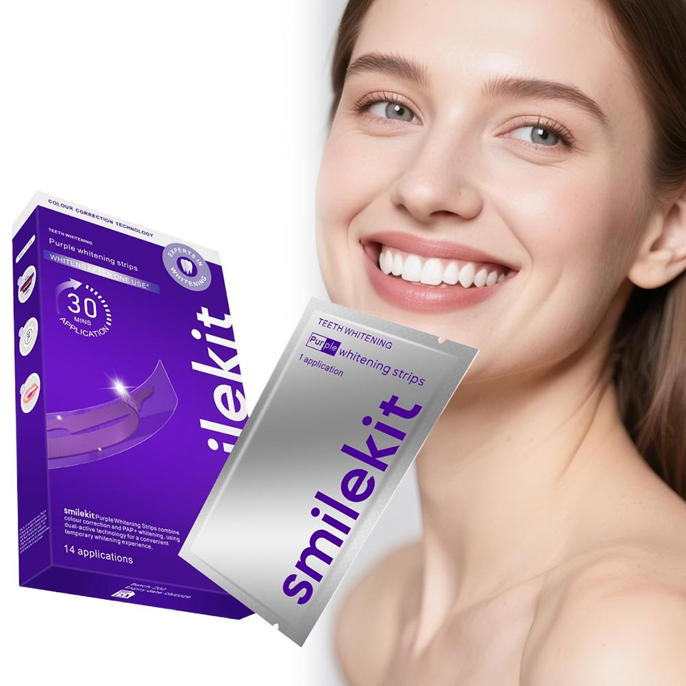  Отбеливающие полоски Smileki – обзор и цена Teeth Whitening Street