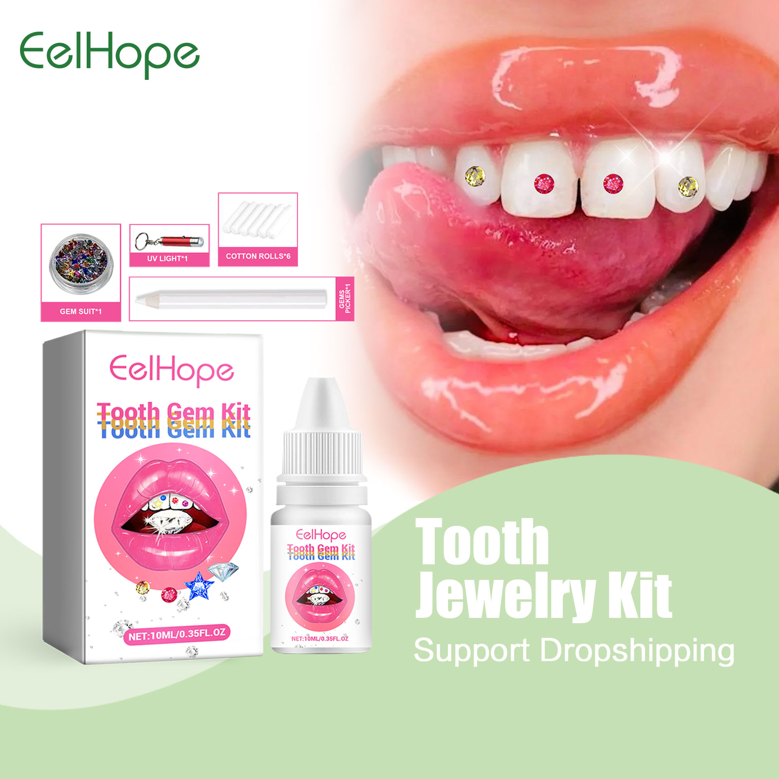 Набор драгоценных камней для з – обзор и цена Tooth Gem Kit