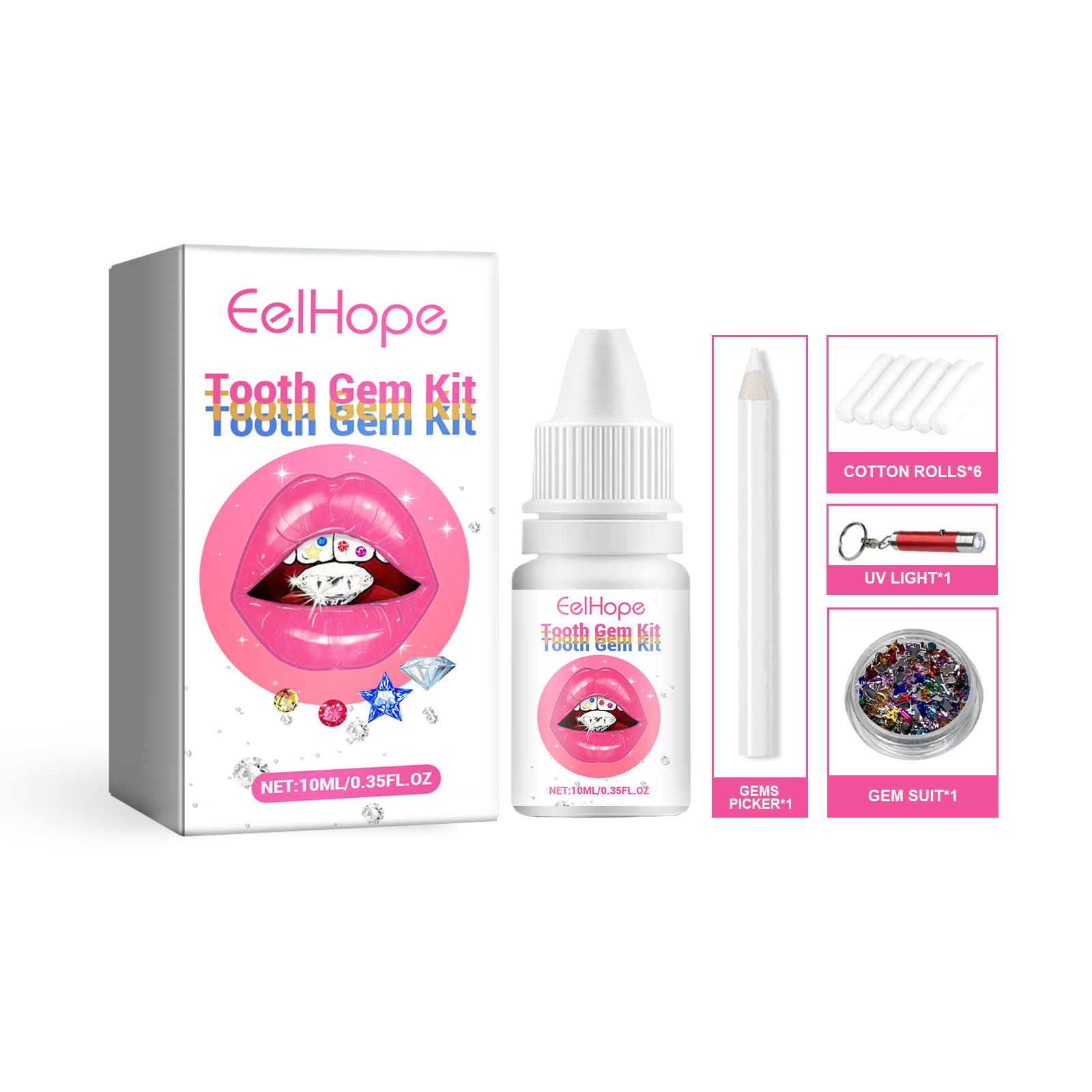 Набор драгоценных камней для з – обзор и цена Tooth Gem Kit