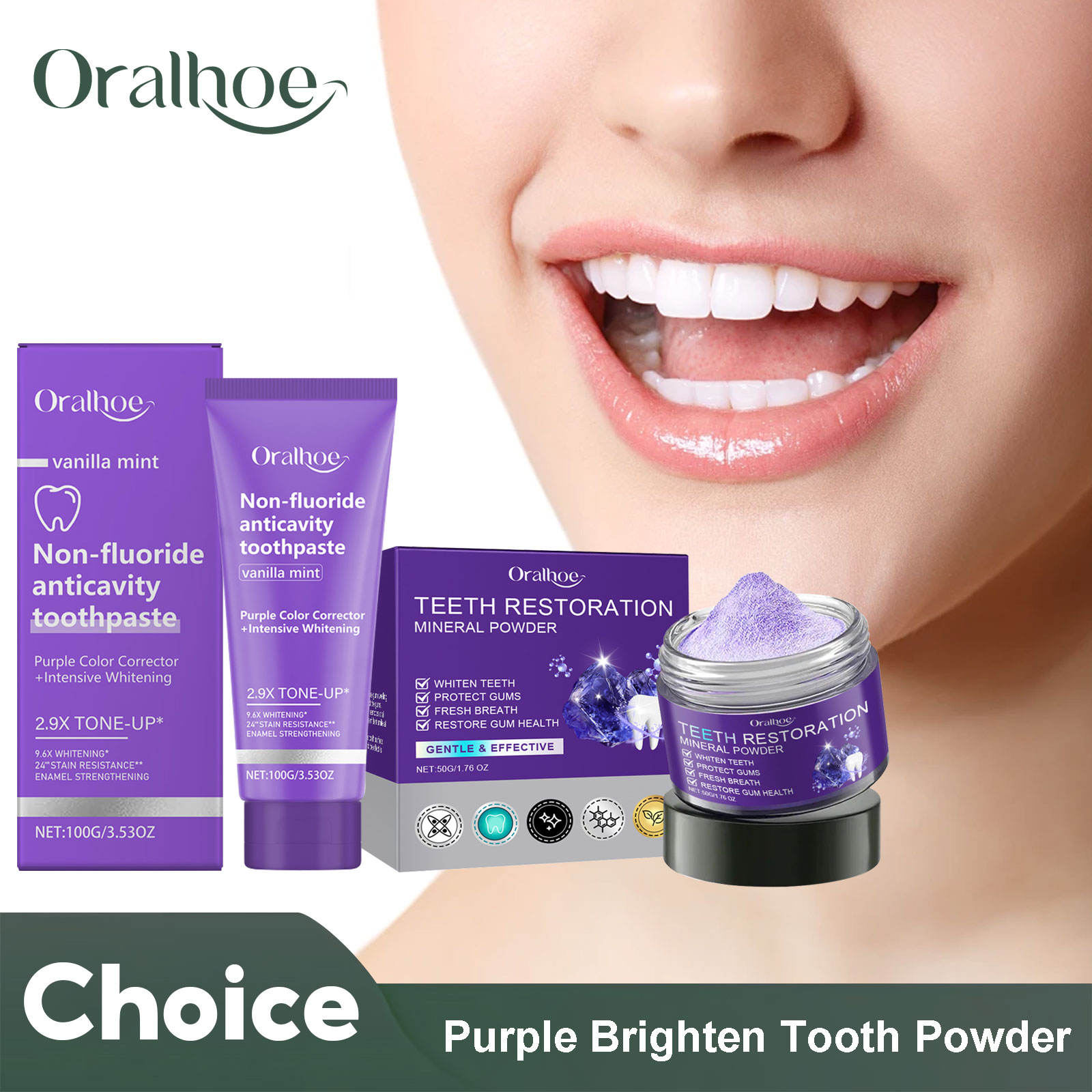 Teeth Restoration Mineral Powd – обзор и цена Teeth Whitening Street