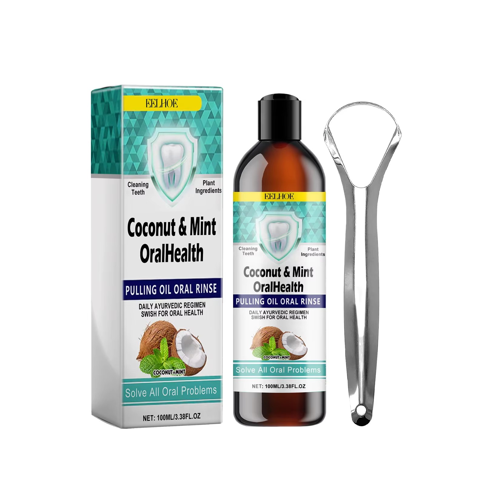 EELHOE мятное кокосовое масло, – обзор и цена Teeth Whitening With Coconut Oil