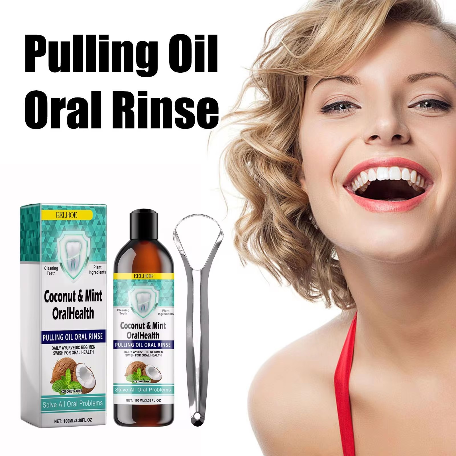 EELHOE мятное кокосовое масло, – обзор и цена Teeth Whitening With Coconut Oil