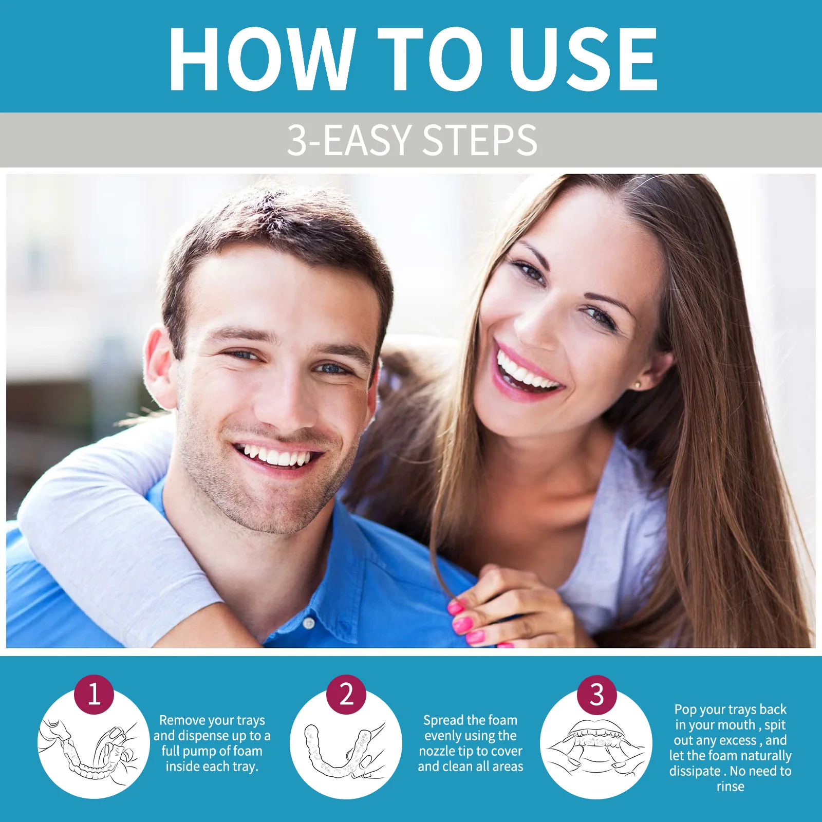Очиститель зубных протезов Ali – обзор и цена Teeth Whitening Toothpaste