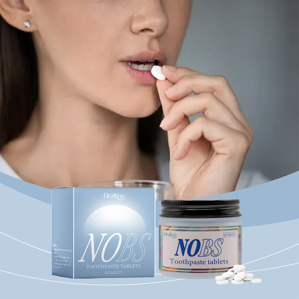 Таблетки для зубной пасты NOBS – обзор и цена Teeth Whitening With Coconut Oil