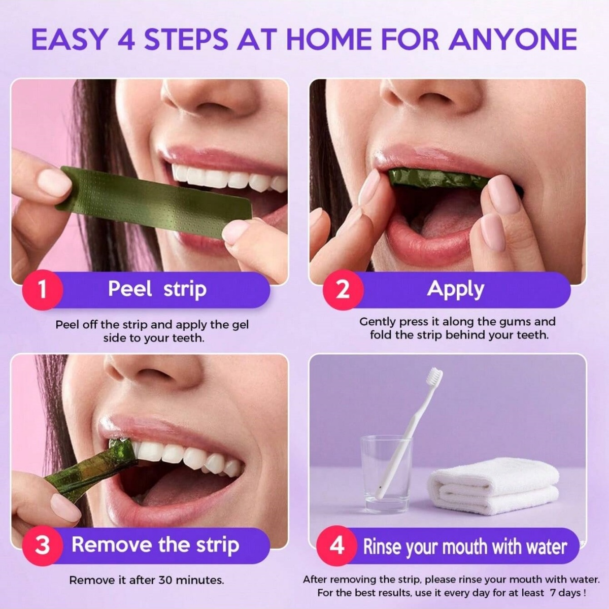 Роскошные отбеливающие наклейк – обзор и цена Teeth Whitening Singapore