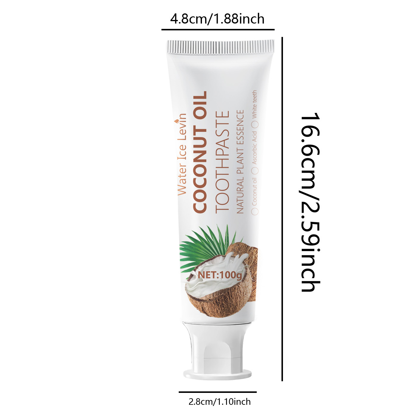 100 г отбеливающая зубная паст – обзор и цена Teeth Whitening With Coconut Oil