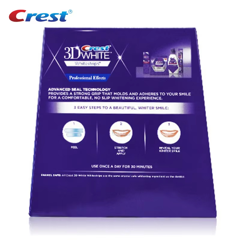 Отбеливающие полоски Crest 3D  – обзор и цена Teeth Whitening Effects