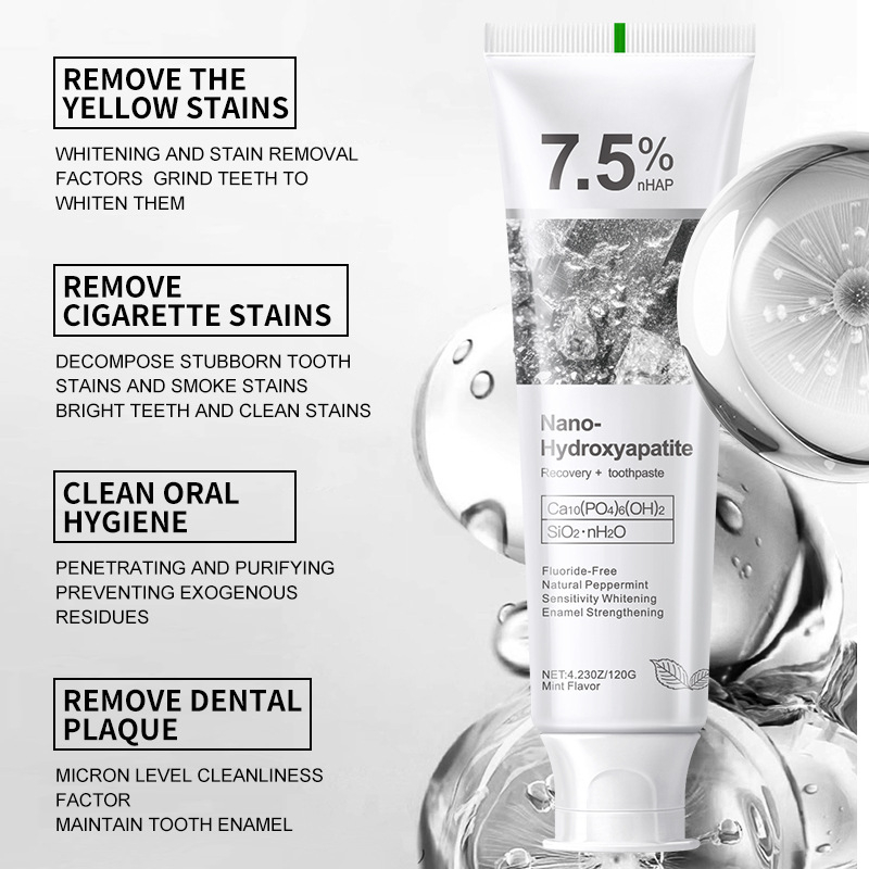 Зубная паста с 7,5% гидроксиап – обзор и цена Teeth Whitening Toothpaste