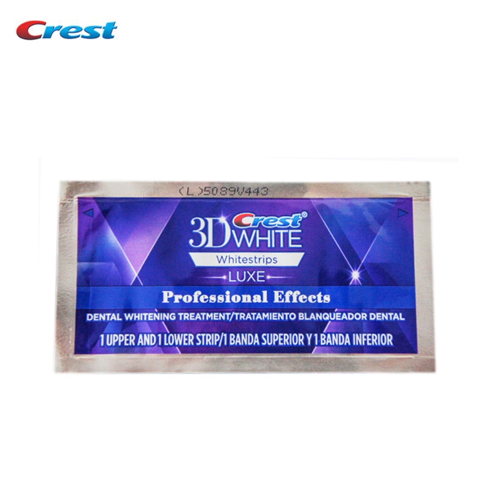 Оригинальные полоски Crest 3D  – обзор и цена Teeth Whitening Effects