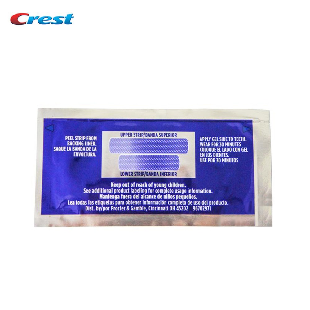 Оригинальные полоски Crest 3D  – обзор и цена Teeth Whitening Effects