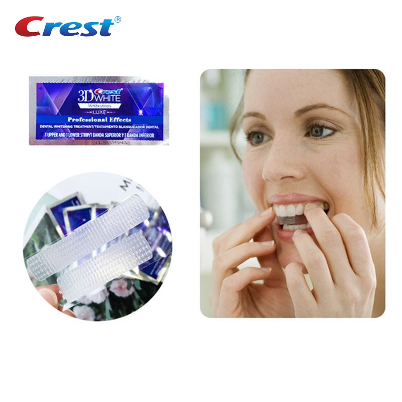 Оригинальные полоски Crest 3D  – обзор и цена Teeth Whitening Effects