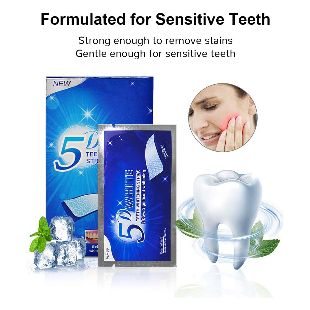 5D-полоски для отбеливания зуб – обзор и цена Teeth Whitening Charcoal Powder