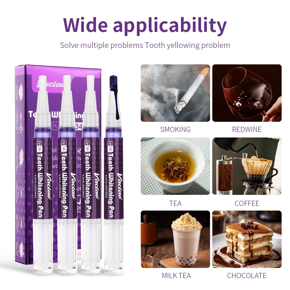 Vaclav V34 Фиолетовая гелевая  – обзор и цена Teeth Whitening Singapore